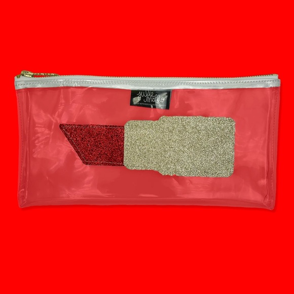 Julie Mollo Clear Lipstick Makeup Clutch - Picture 3 of 3